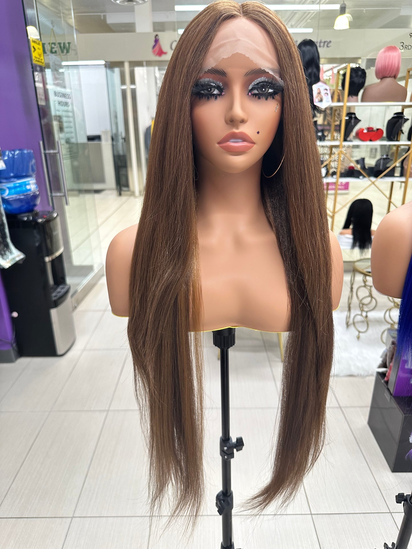 Premium Synthetic Lace Front Wigs - Silky Straight 24" and 32"