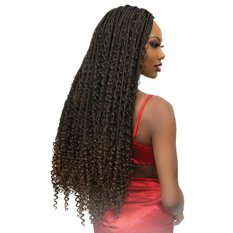 COLOR 30 Janet Collection Nala Tress Synthetic Crochet Braids - 3X Messy Box Braid 26"