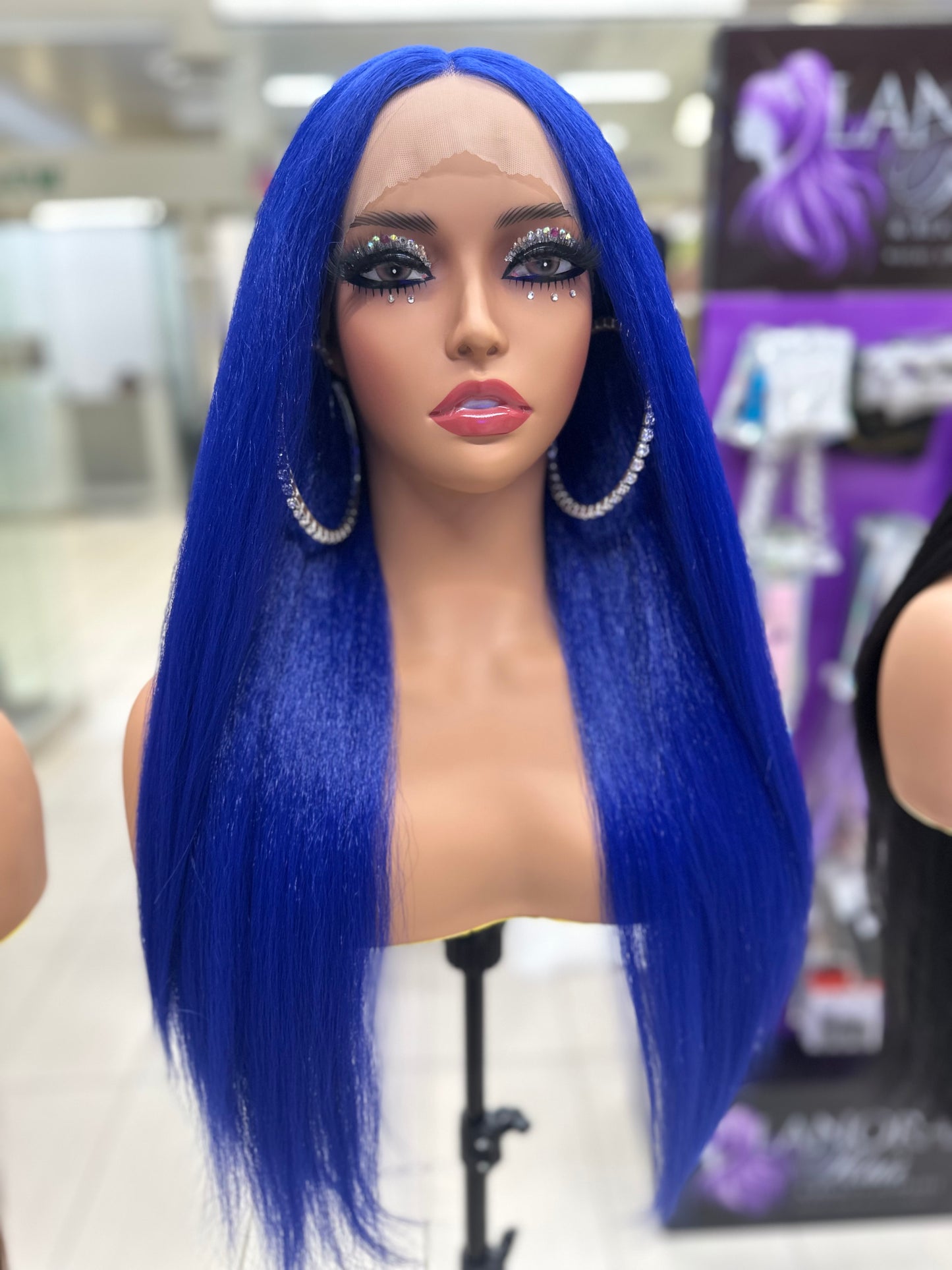 Premium Synthetic Lace Front Wigs - Silky Straight 24" and 32"