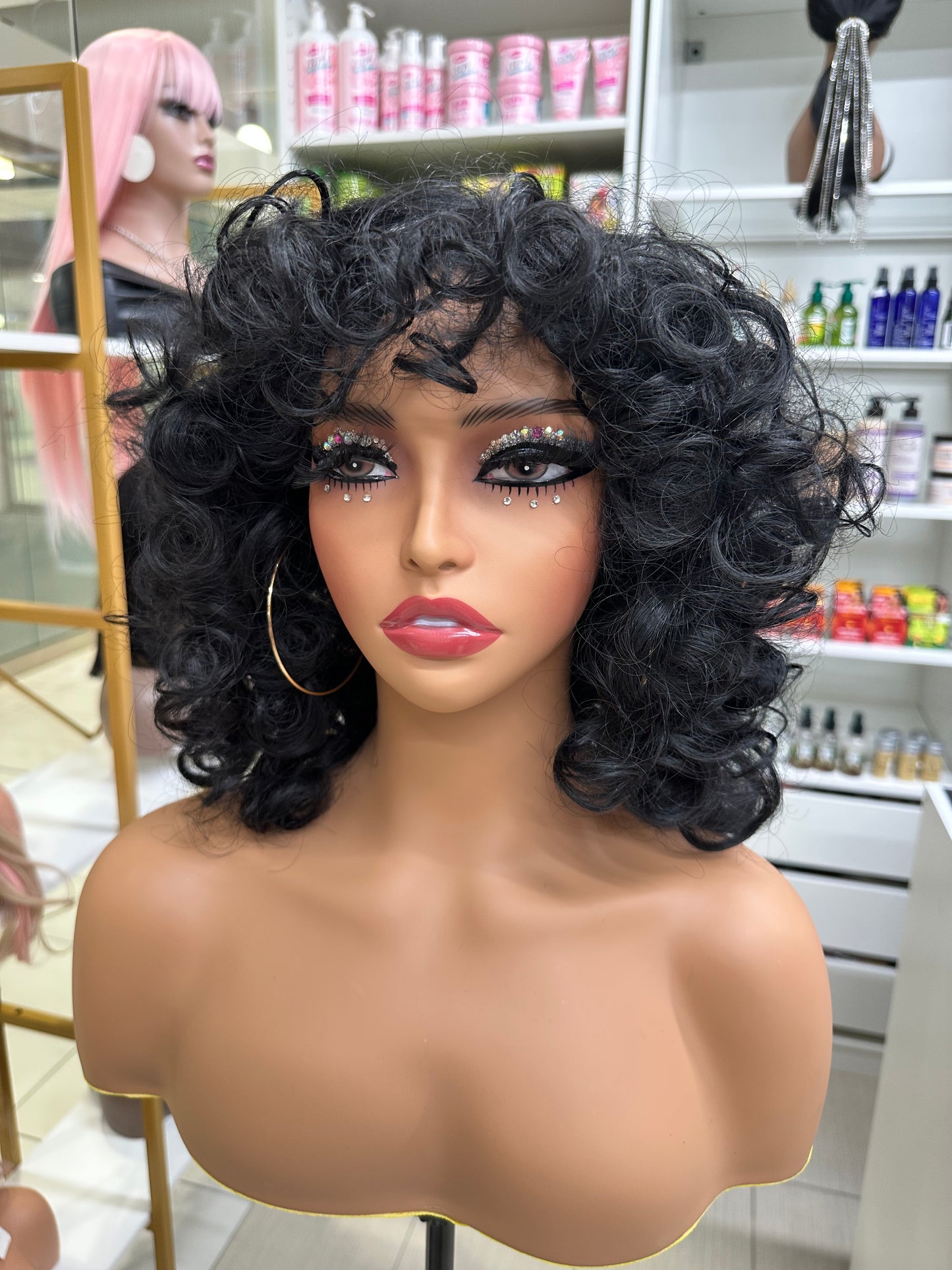 Soft Big Curls Afro Wig - The Kelly