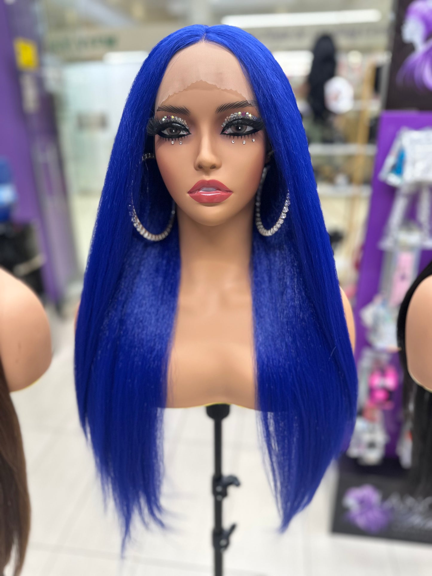 Premium Synthetic Lace Front Wigs - Silky Straight 24" and 32"