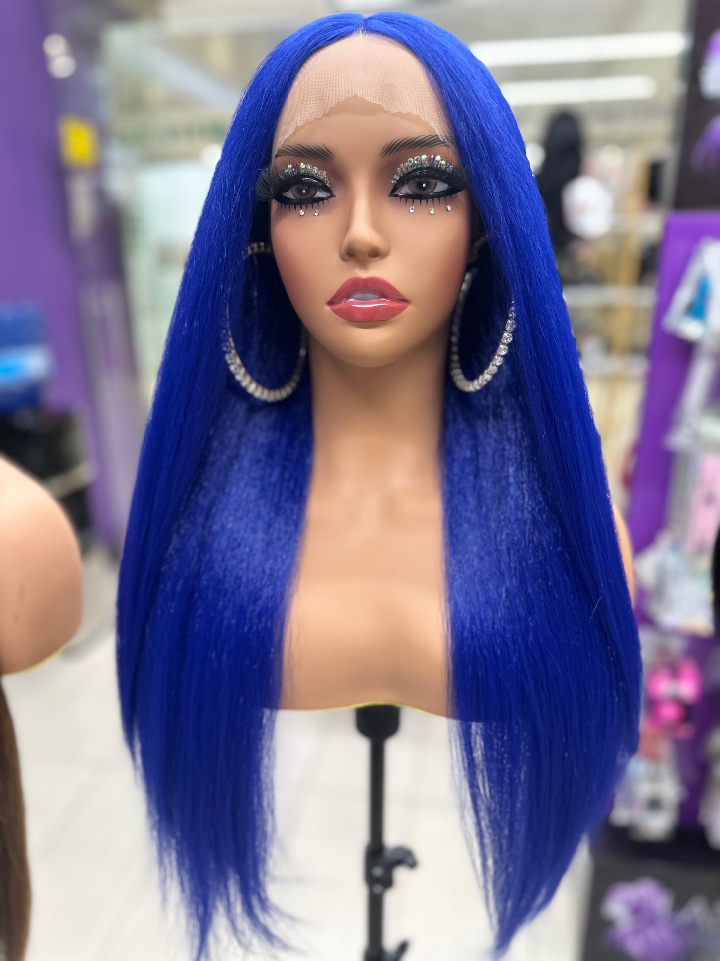 Premium Synthetic Lace Front Wigs - Silky Straight 24" and 32"