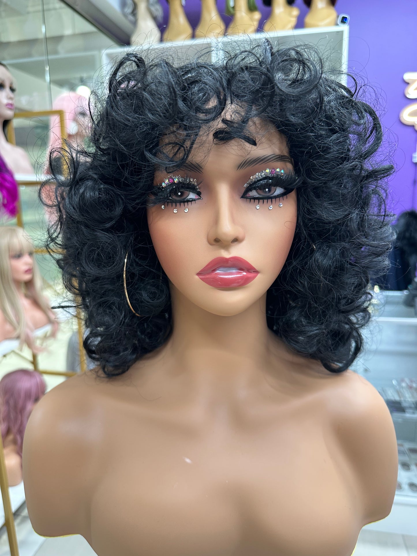 Soft Big Curls Afro Wig - The Kelly