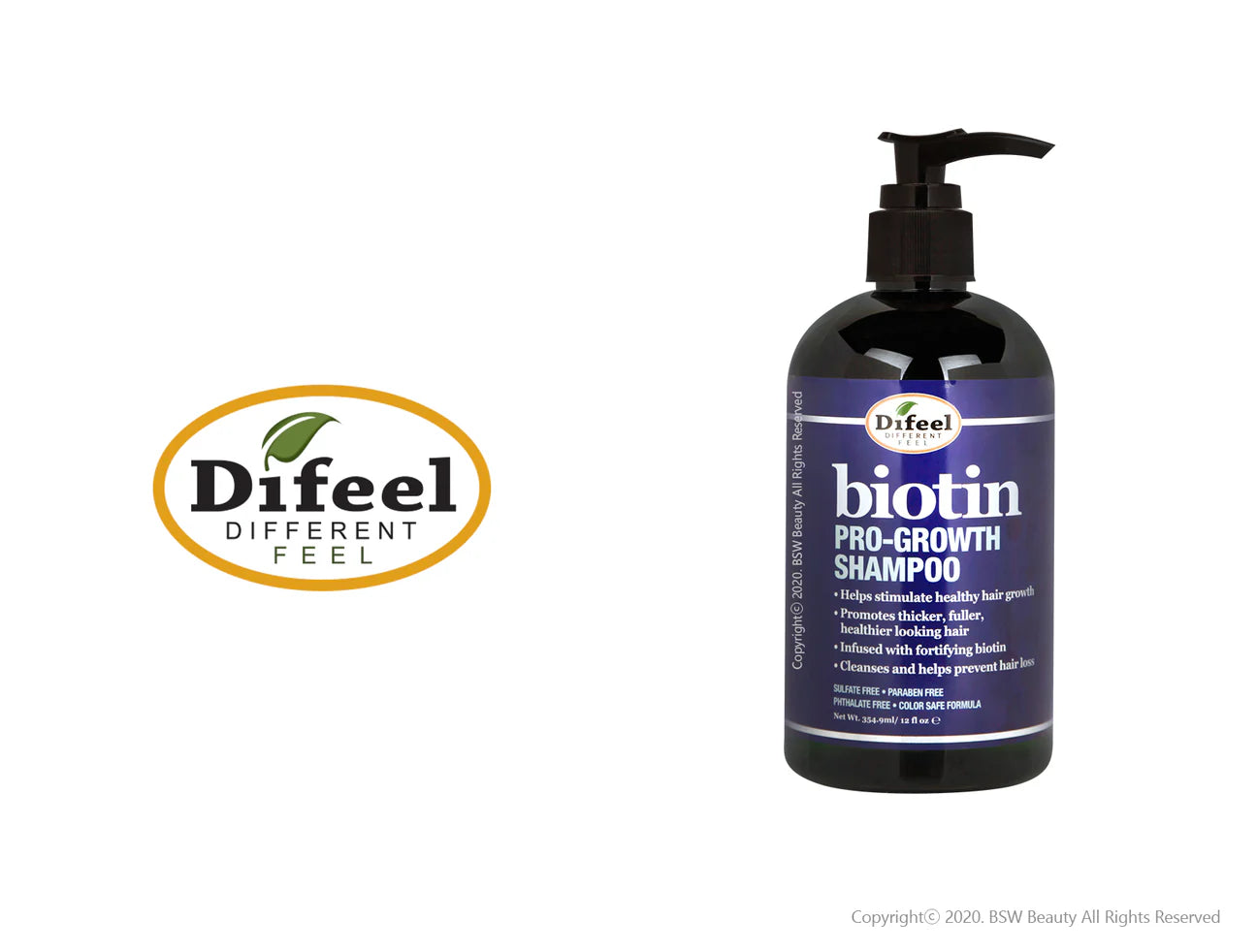 DIFEEL BIOTIN PRO-GROWTH SHAMPOO 12oz