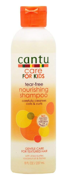 KIDS Cantu Care for Kids Tear-Free Nourishing Shampoo, 8 Fluid Ounce