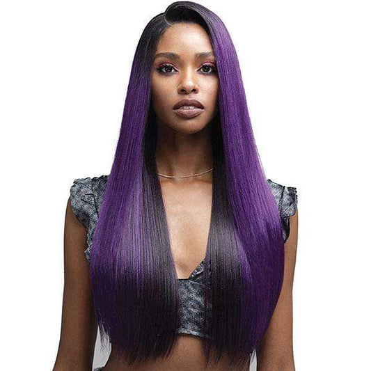 Bobbi Boss Human Hair Blend 13X4 Swiss Lace Front Wig