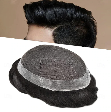 Men's Toupee/ Hair Topper - 100% Human Hair