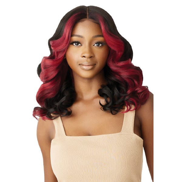 Outre Synthetic Swiss HD Lace Front Wig