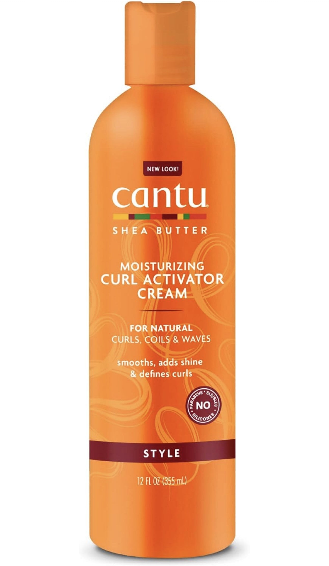 Cantu Shea Butter for Natural Hair Moisturizing Curl Activator Cream, 12 Ounce