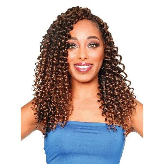 Zury Sis Premium African Synthetic Crochet Braid - 3X HIP CURL 14"